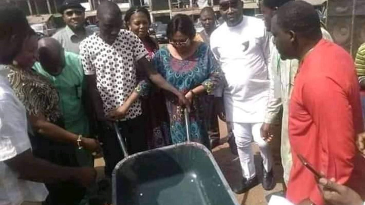 Nsukka LG chairman grades 22 roads in one month
