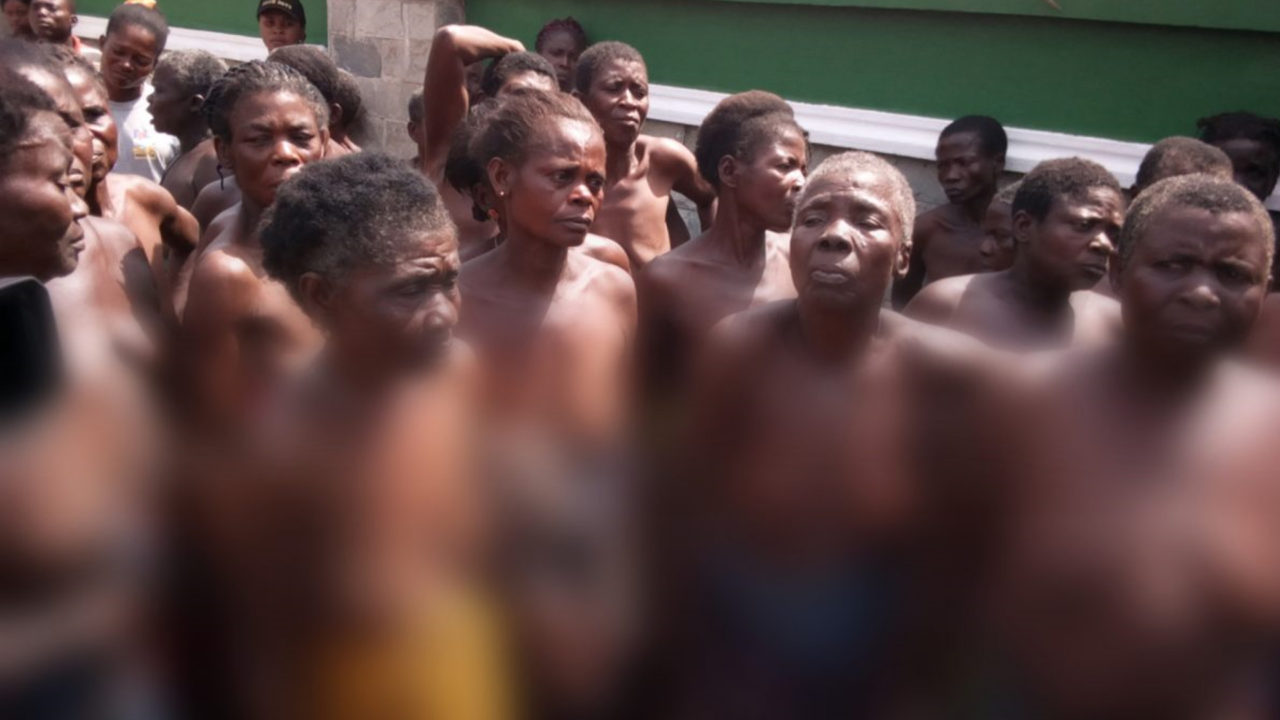 Over 100 Ebonyi women protest half-naked over takeover of their mineral-rich land