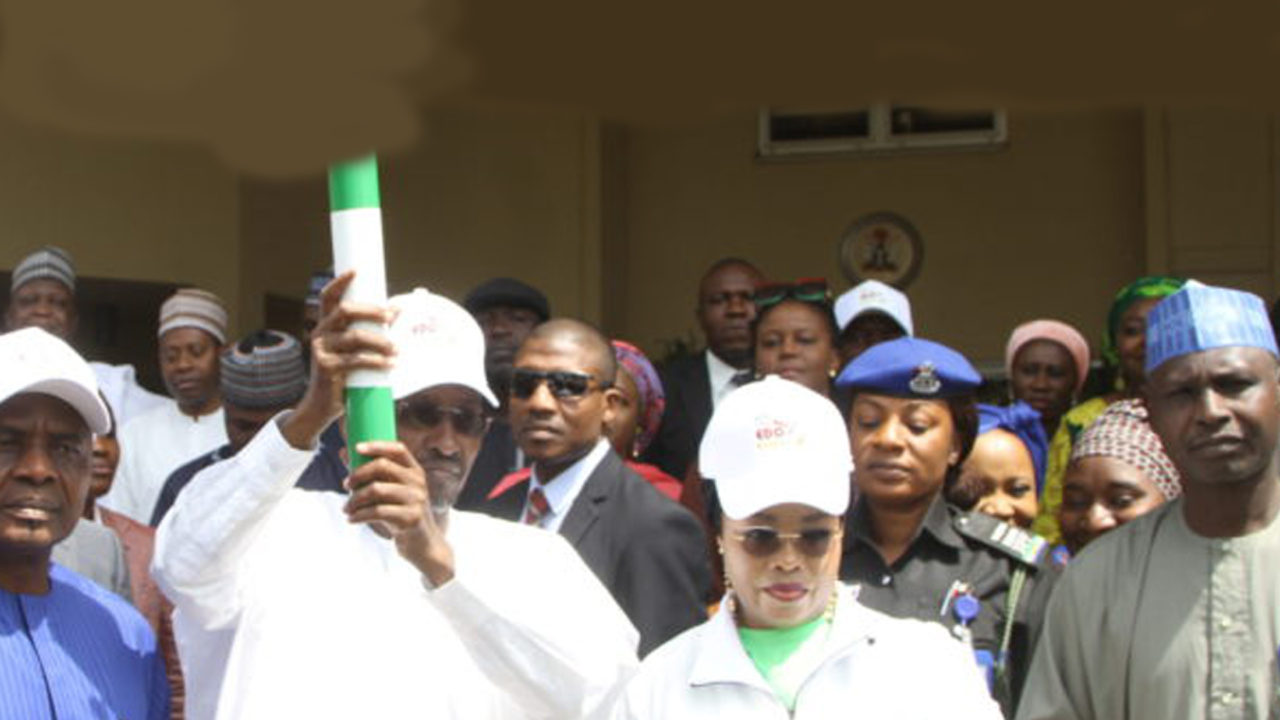 FCT Minister receives National Sport Festival unity torch