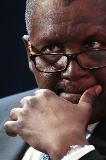 Dangote Makes TIME 100 List of 100 Most Influential People