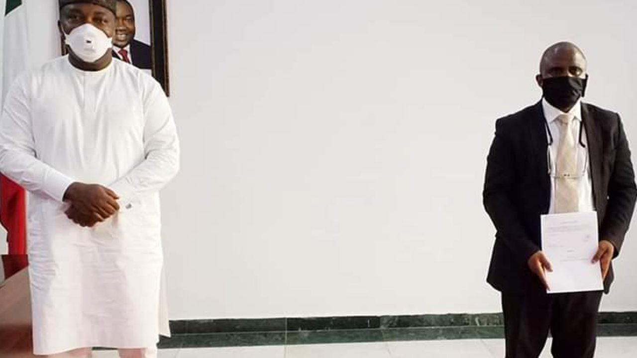 JUST IN: Enugu State Governor Swears in New Commissioner for Health