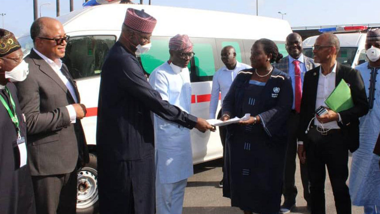 UN Donates Ambulances to Lagos State, Restates Solidarity With FG