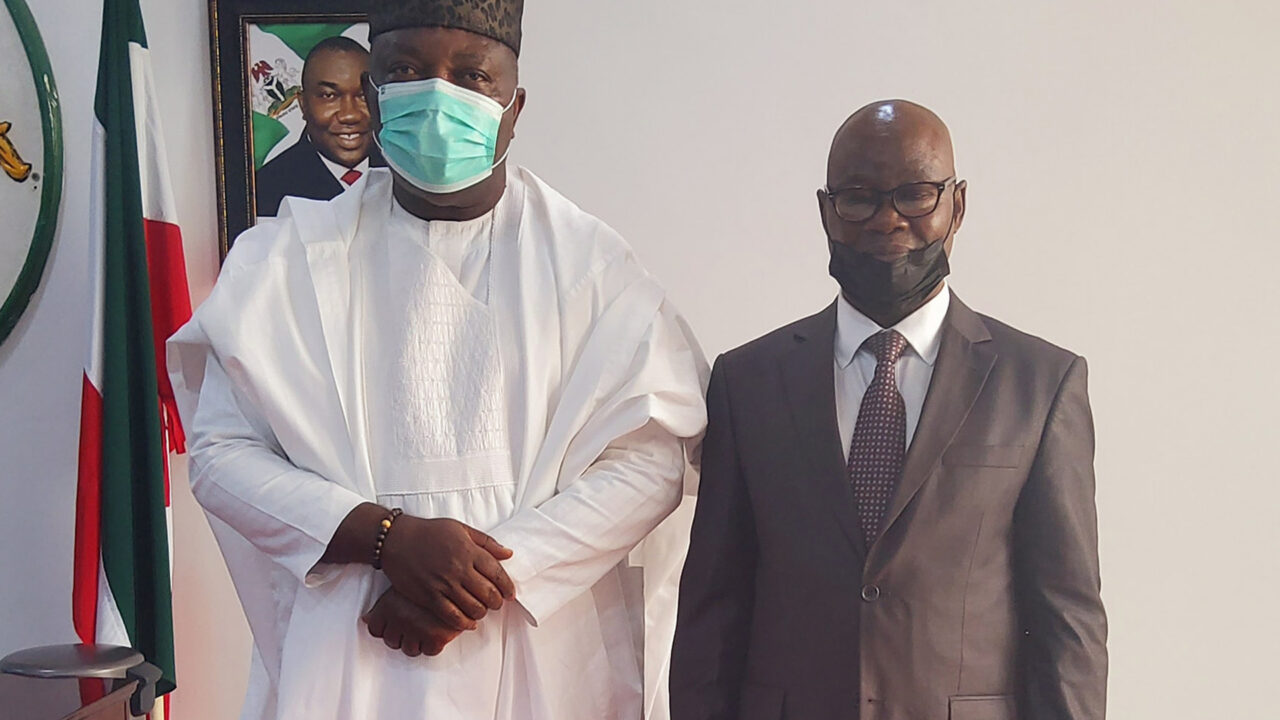 Governor Ugwuanyi Swears In Chief Judge Of Enugu State