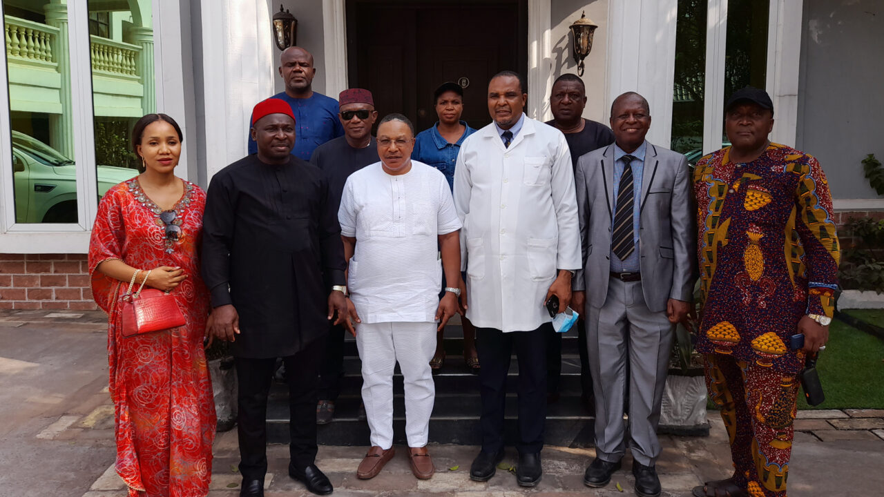 NAUTH CMD, Dr. Joseph Ugboaja Visits Premium Kidney Hospital Nnewi, Expresses Excitement over the Project