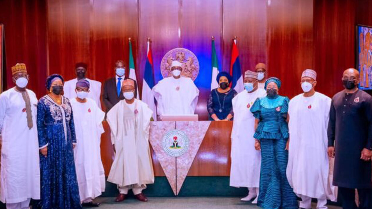 NNPC Reviews 2021 Activities As Buhari Inaugurates Board