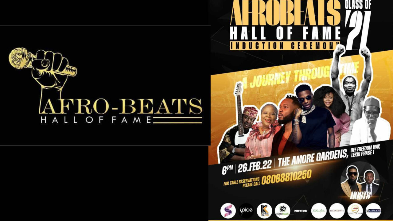 Afrobeats Hall Of Fame Induction Ceremony Slated For February 26