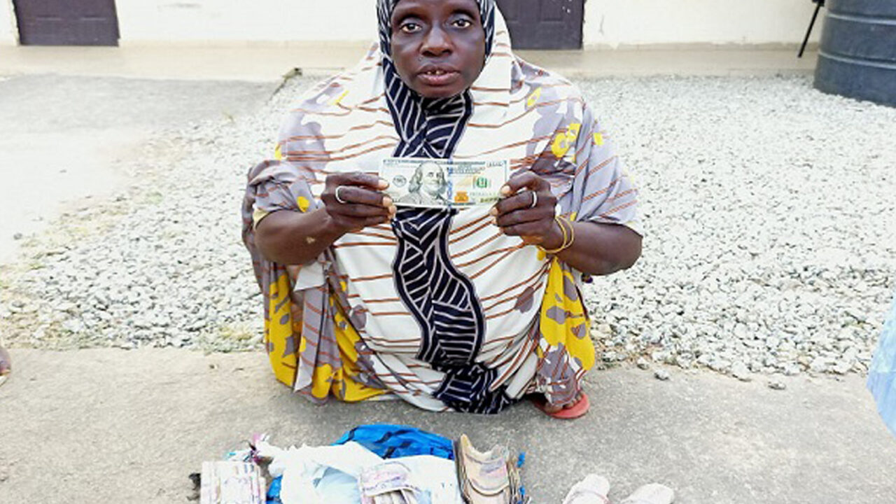 Task Force Apprehended Beggar With N500, 000, $100 Cash