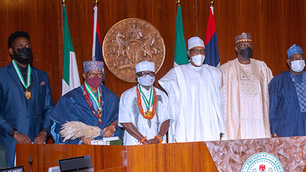 Three Scholars Receive National Honor for 2020 and 2021 From Buhari