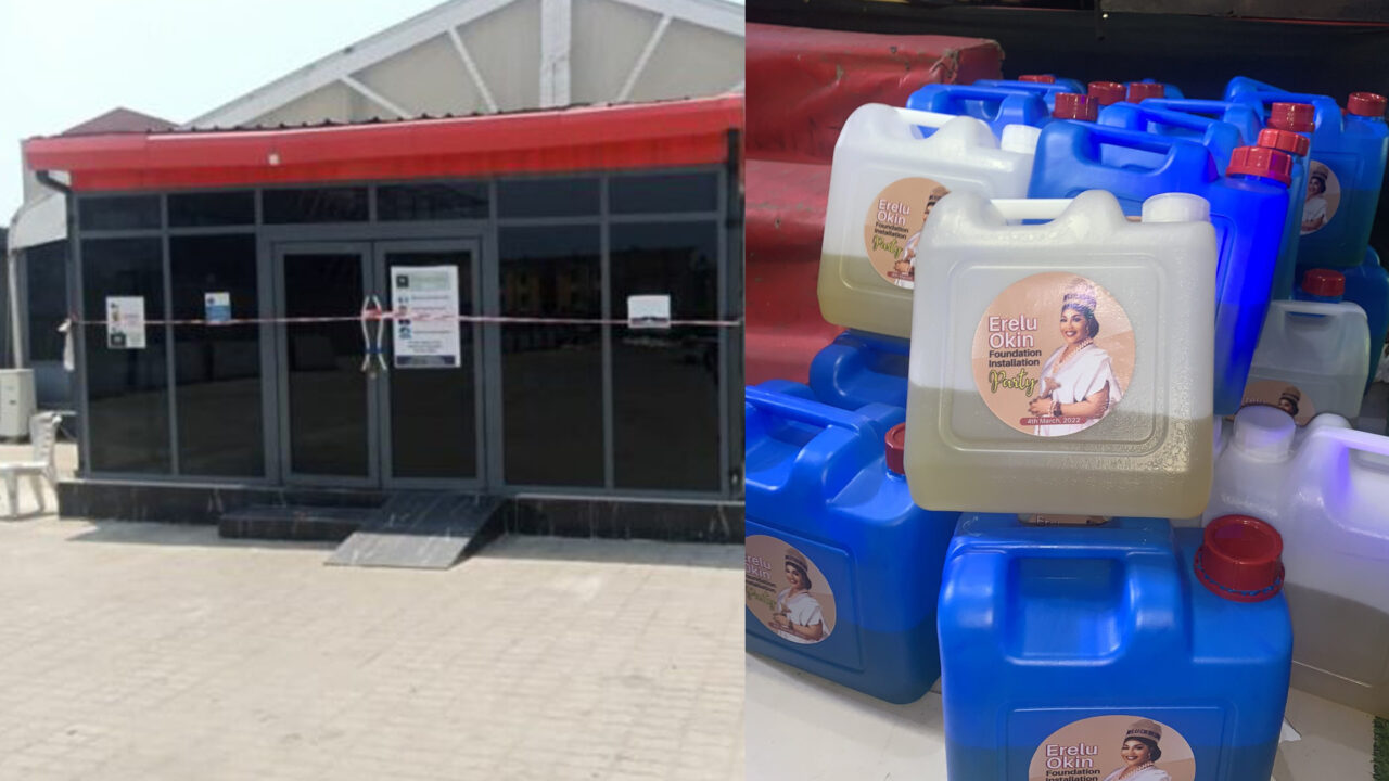 Petrol Share As A Souvenir, Police Sealed Off Event Centre