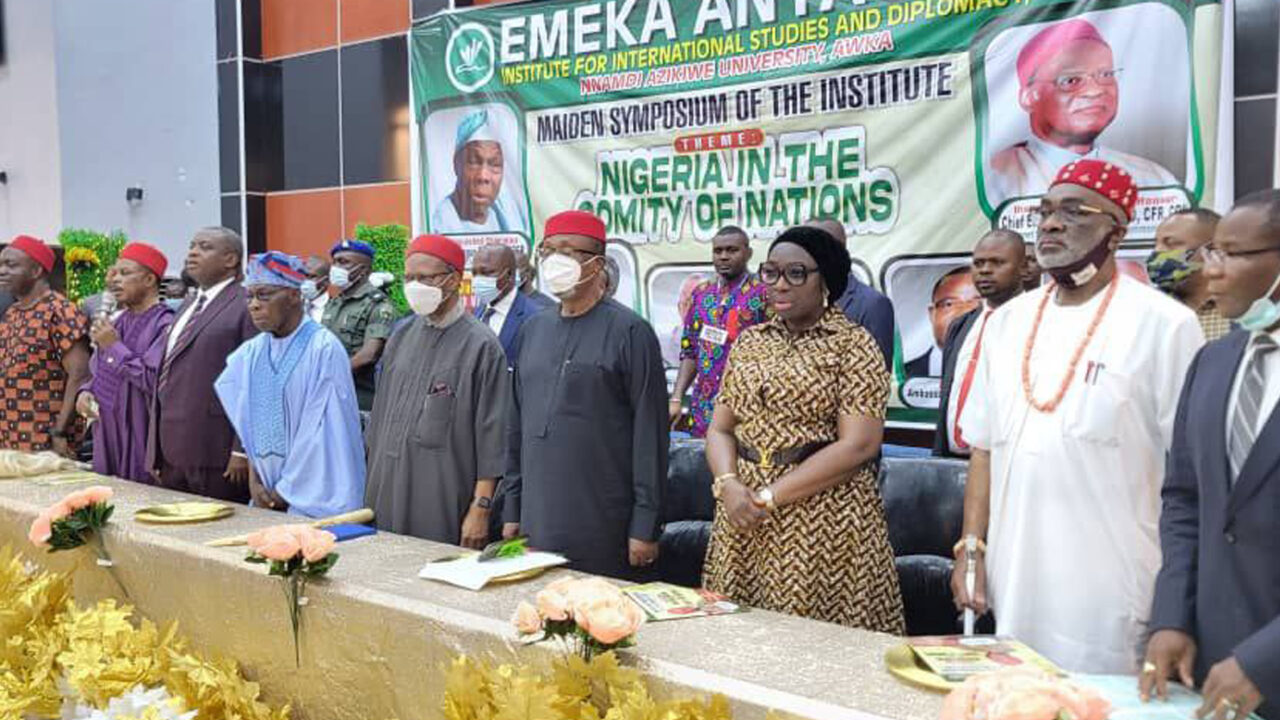Obasanjo, Obi, Obiano, Soludo, Others Attend Maiden Emeka Anyaoku Institute Symposium