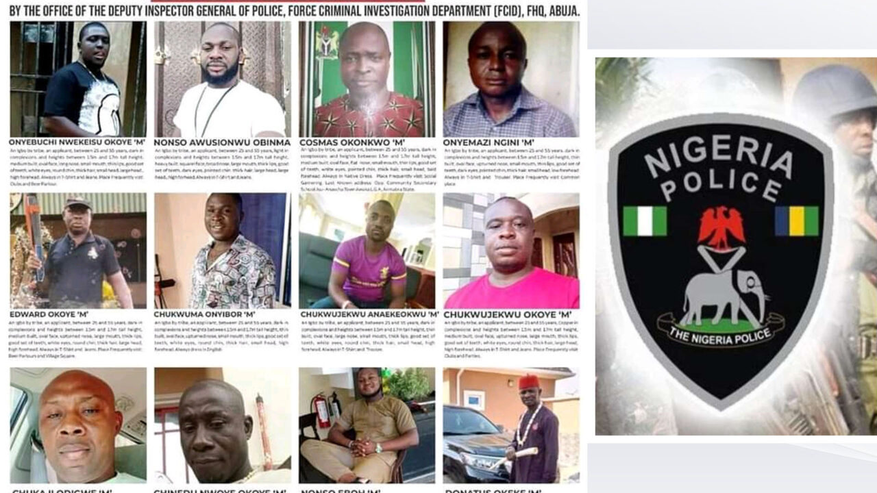 Police Declares 12 Wanted For Conspiracy, Murder, Armed Robbery, Unlawful Possession Of Firearms In Anambra