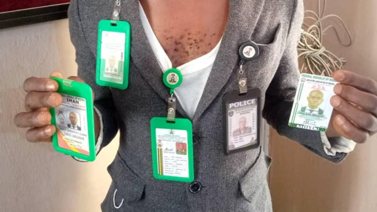 Katsina State Police Parades Impersonator