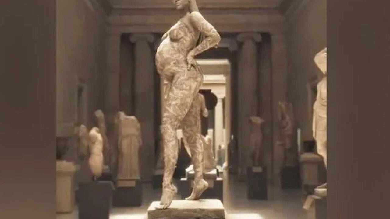 Rihanna Honored With Marble Statue At 2022 Met Gala