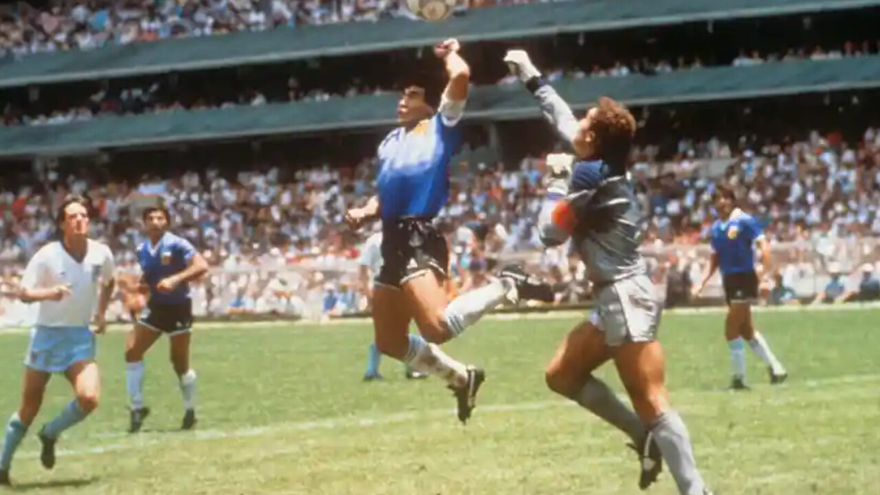 Maradona’s ‘Hand of God’ Shirt Sells For £7.1m