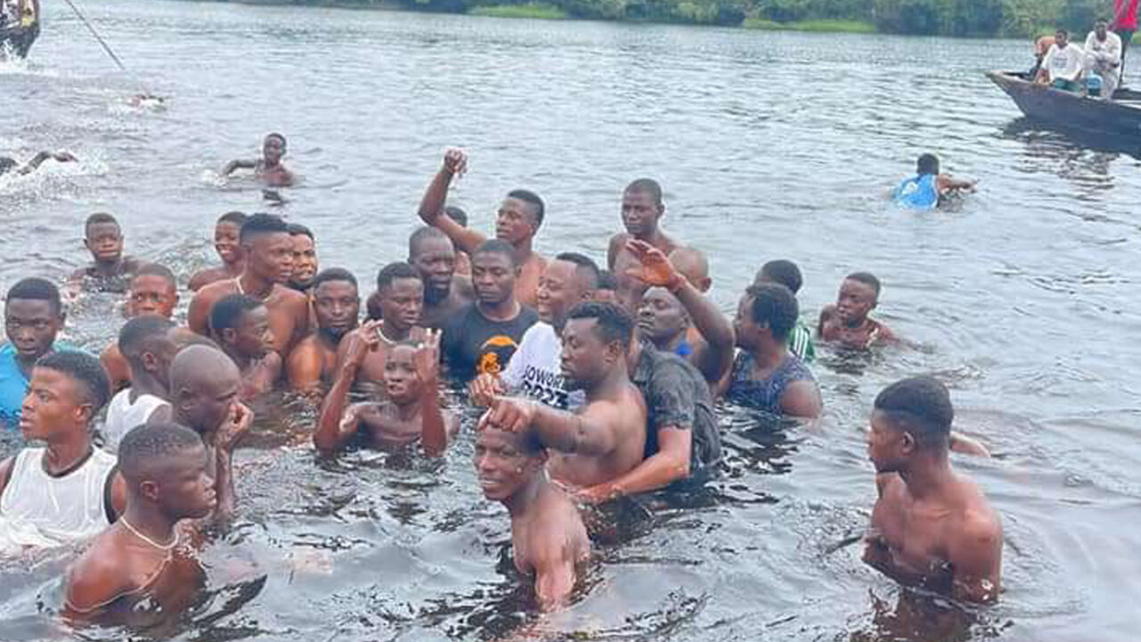 Sowore Holds Campaign Rally Inside Ondo Lake