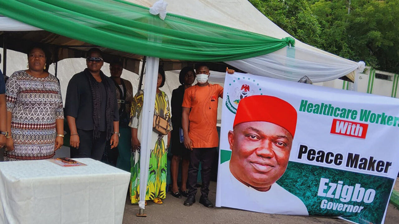 230 Plots Of Land In Enugu Restored To Health Workers As State Governor Steps In