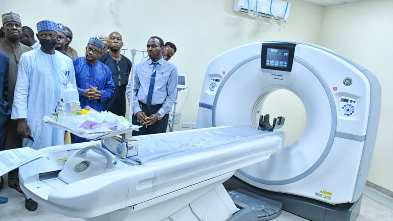 Modibbo Adama University Teaching Hospital, MAUTH, Yola Receive CT Scanner Machine