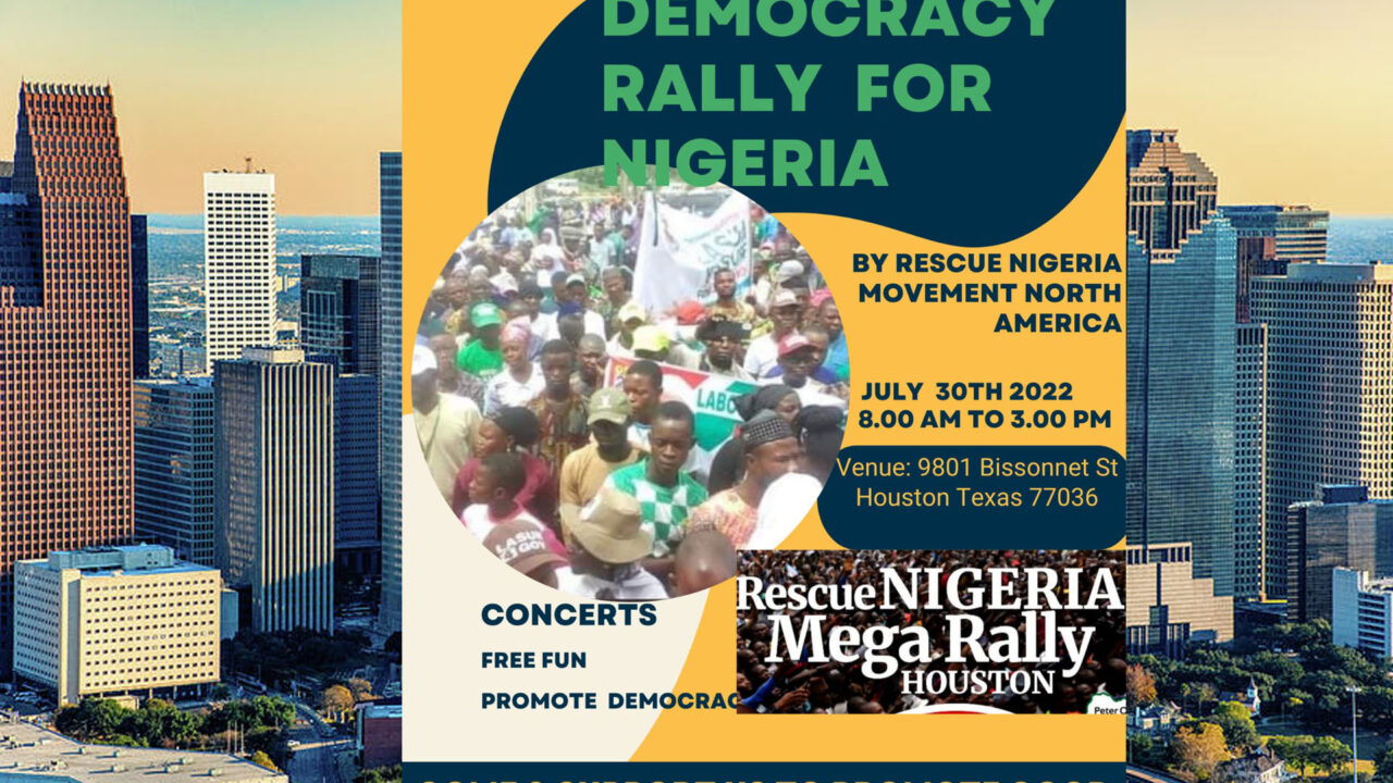2023: Nigerians In US To Hold Mega Rally in Houston