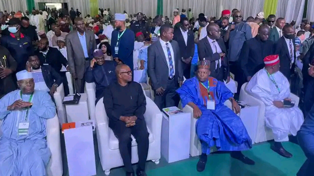 Tinubu Absent As Presidential Candidates Sign Peace Accord