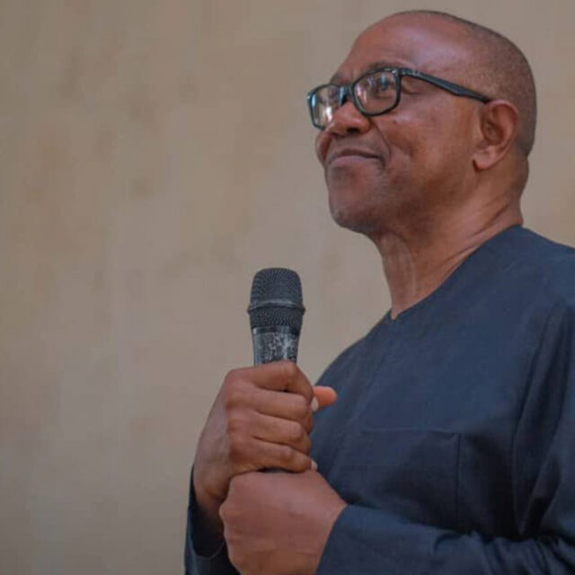 ‘We Don’t Want Peter Obi’: Youths Block NDC Candidate’s Convoy in Benue