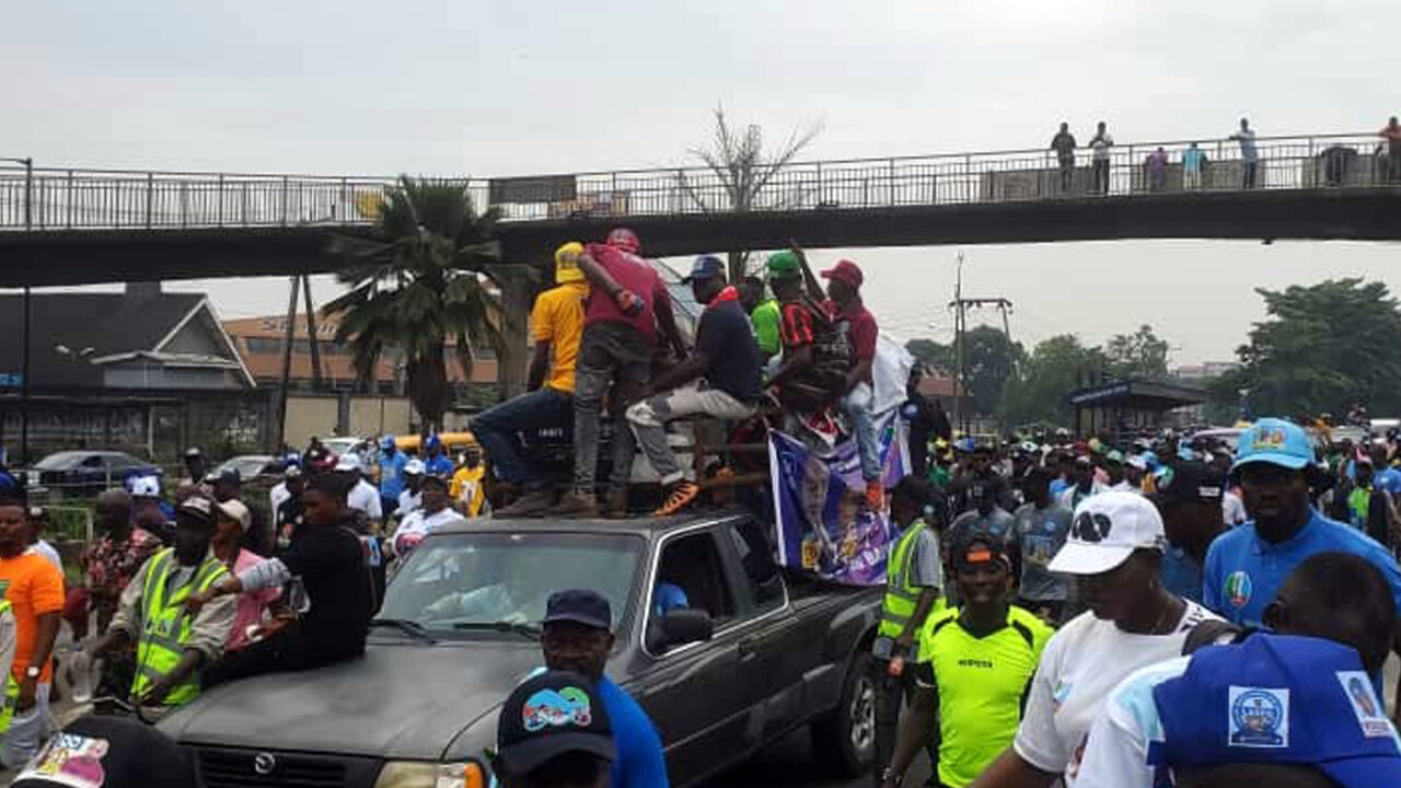 MC Oluomo Hold Rally for Tinubu, Sanwo-Olu, APC Candidates in Lagos
