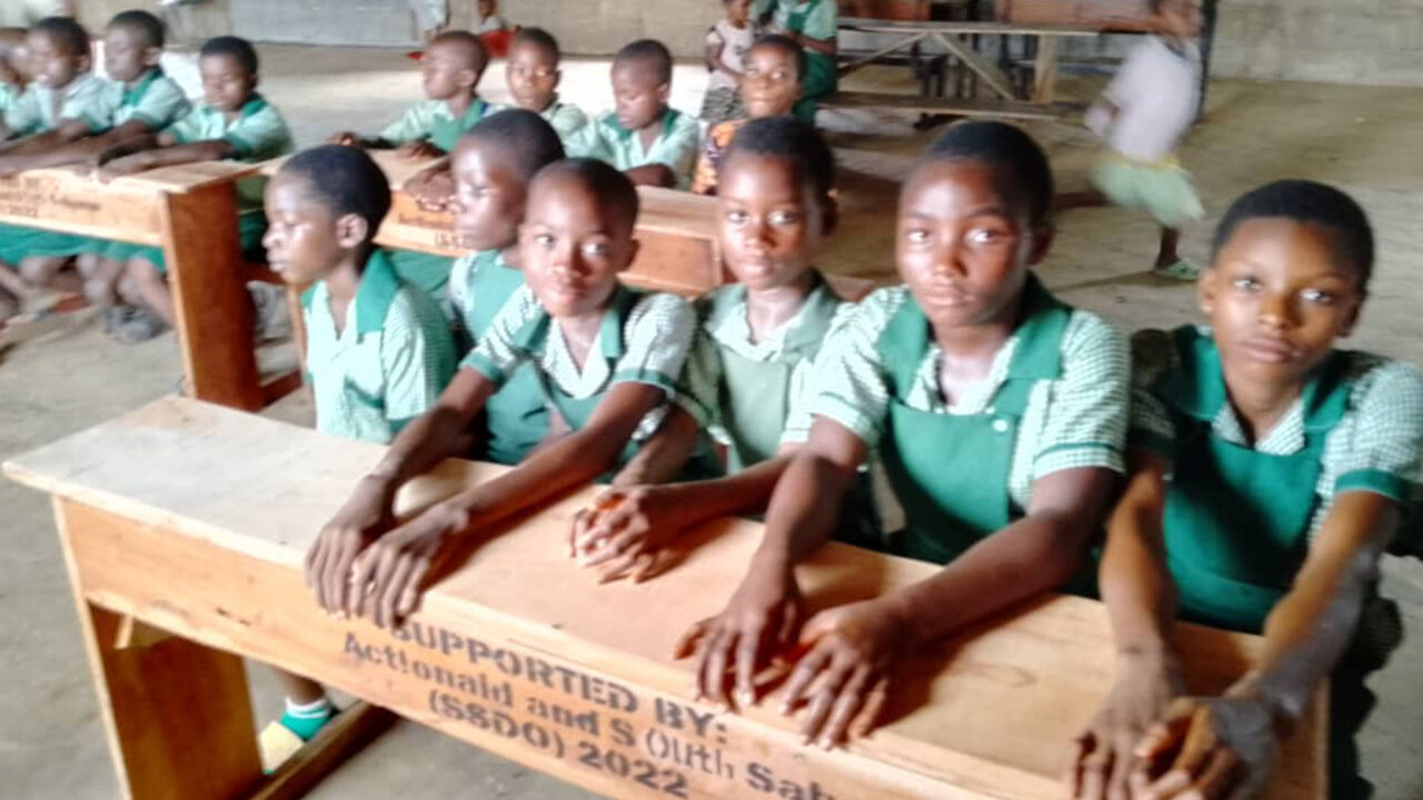NGO Donate 30 Desks to Schools in Enugu Rural Communities