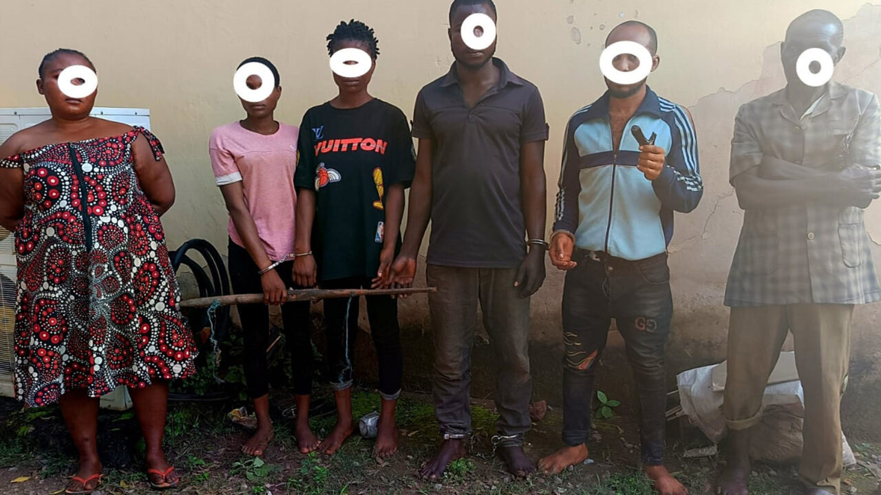 Enugu Police Spotlight On Ugwuogo-Nike/Opi/Nsukka Road, 9 Kidnapping Suspects Nabbed