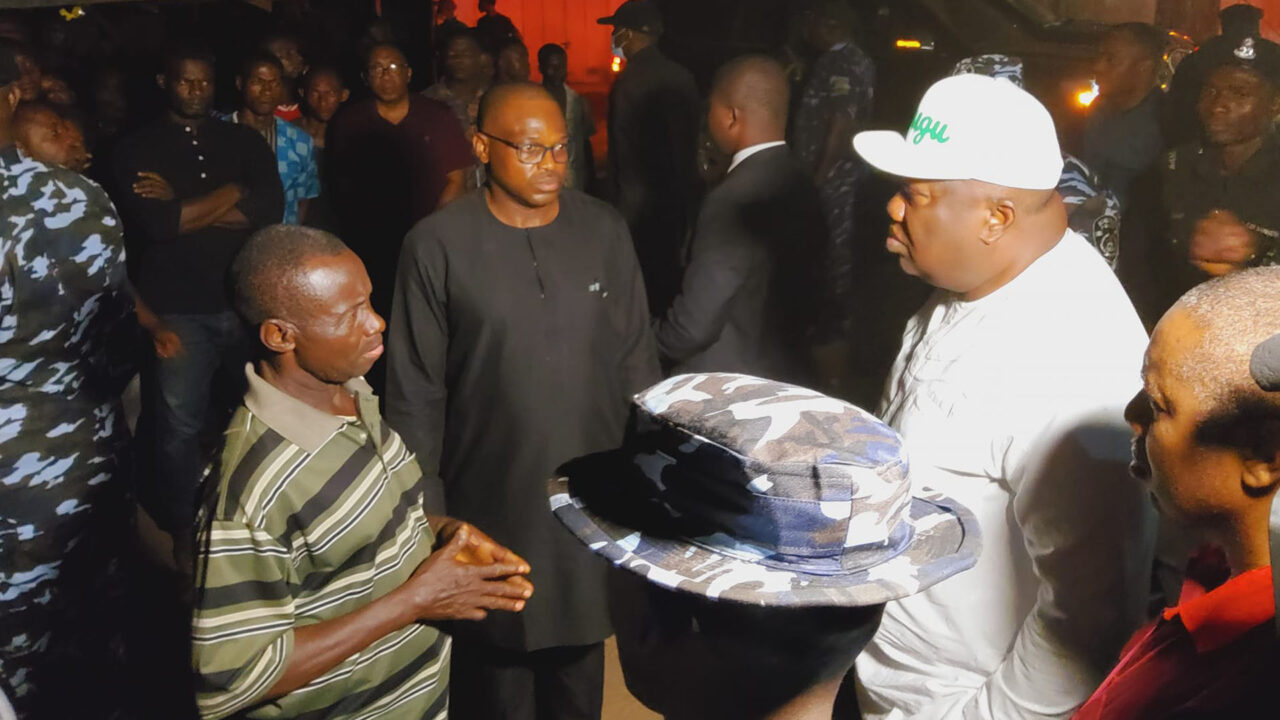 Eha Amufu Crisis: Gov. Ugwuanyi Visits Eha-Amufu, Reassures Indigenes Of Adequate Security