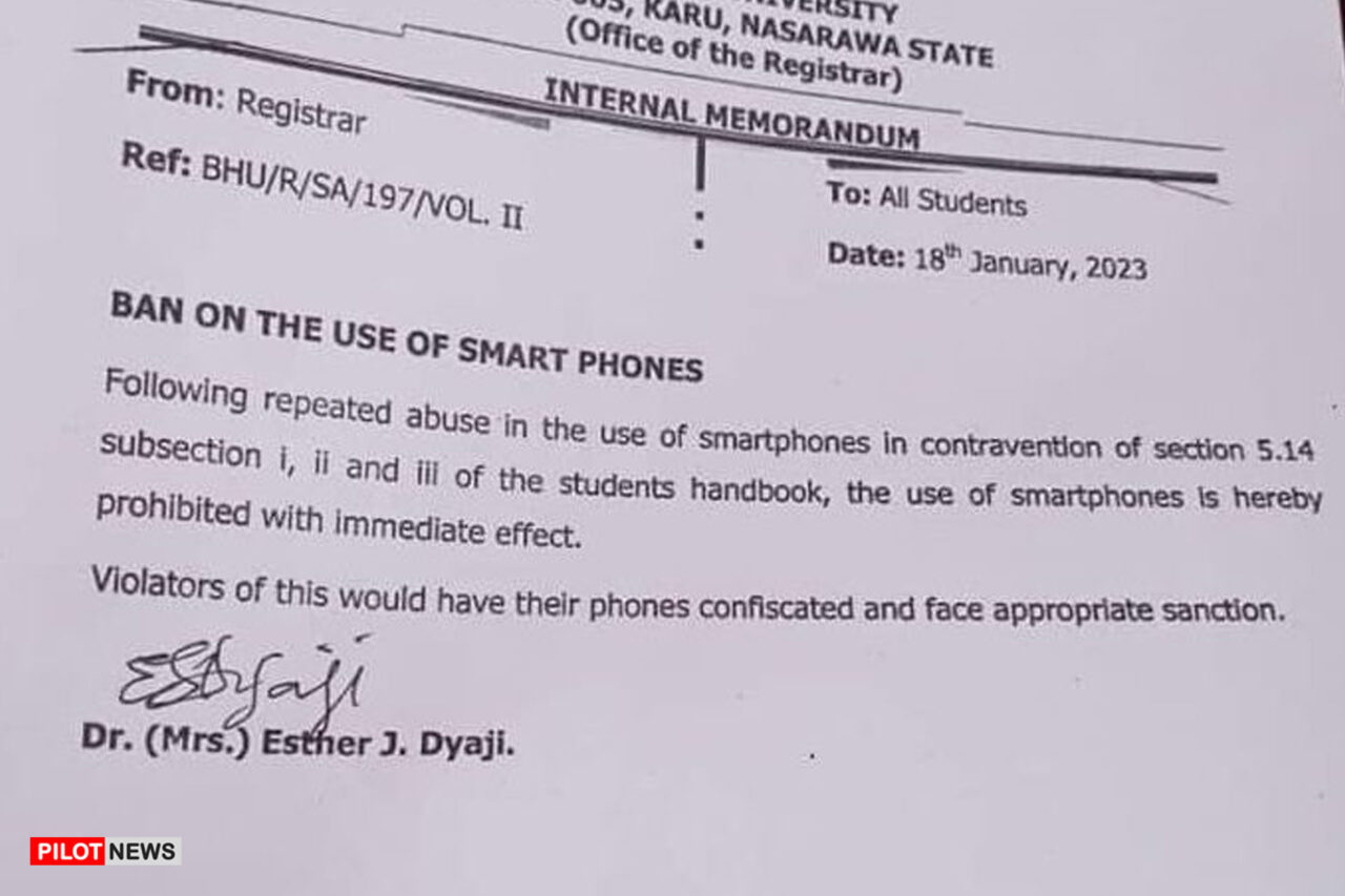 https://www.westafricanpilotnews.com/wp-content/uploads/2023/01/ECWAs-Bingham-university-bans-smart-phones-1280x853.jpg