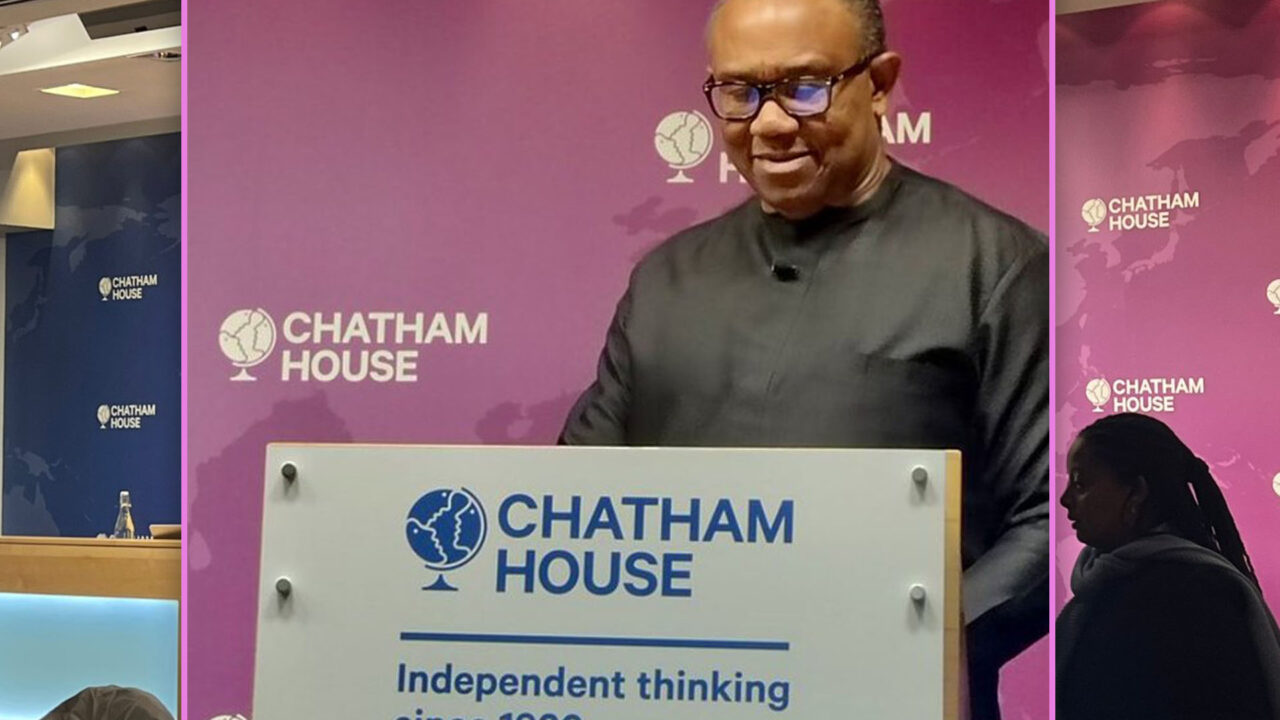 “Stingy Peter Obi Didn’t Delegate Questions” – Nigerians React to Obi’s Meeting at Chatham House
