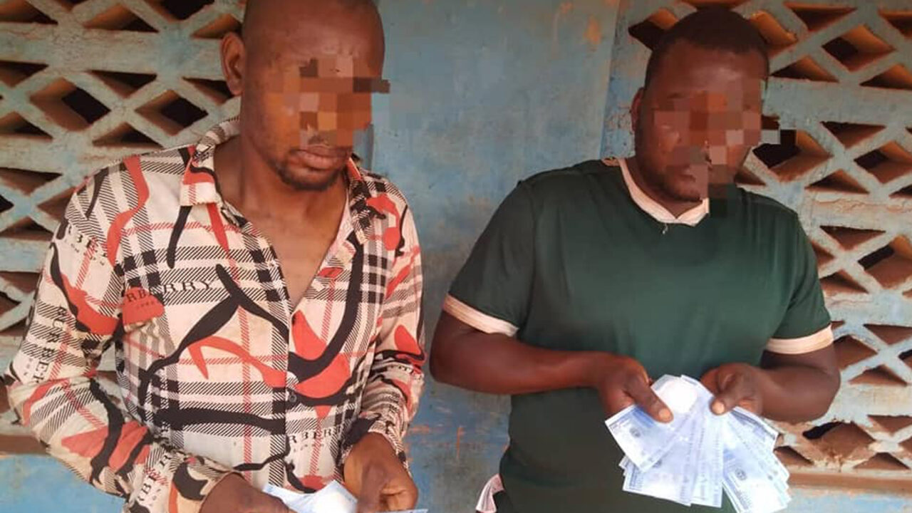 Police Arrest two Men In Enugu Over Transactions With New Naira Note Counterfeits