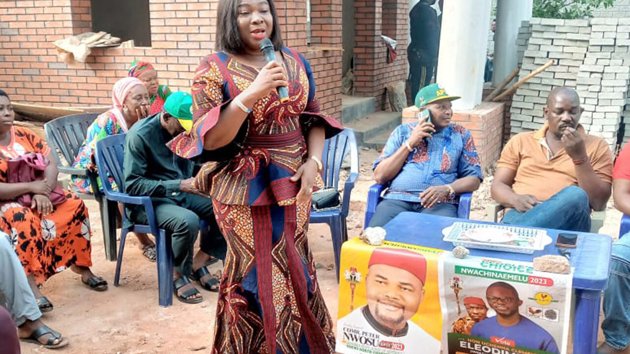 Nnewi North Chairperson, Lady Obiorah Solicits Support for APGA