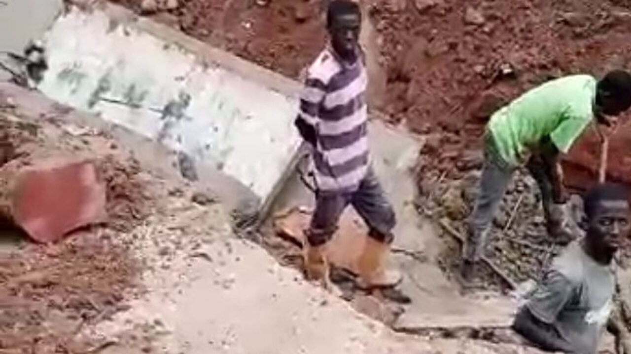 Mixed reactions as flood washes away drainage built by Soludo govt