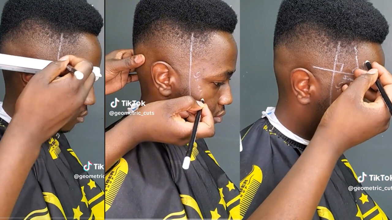 Barber sparks reactions after his mode of barbing goes viral