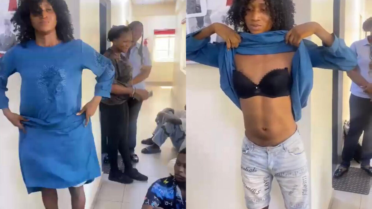 EFCC nabs ‘crossdresser’, 32 other internet fraudsters in Lagos