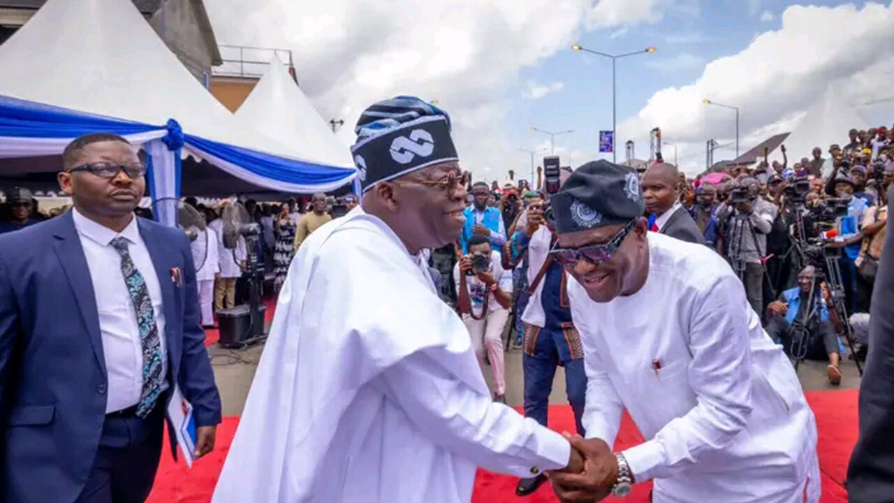 Tinubu, Wike disagree over refund of state funds used for federal projects in Rivers