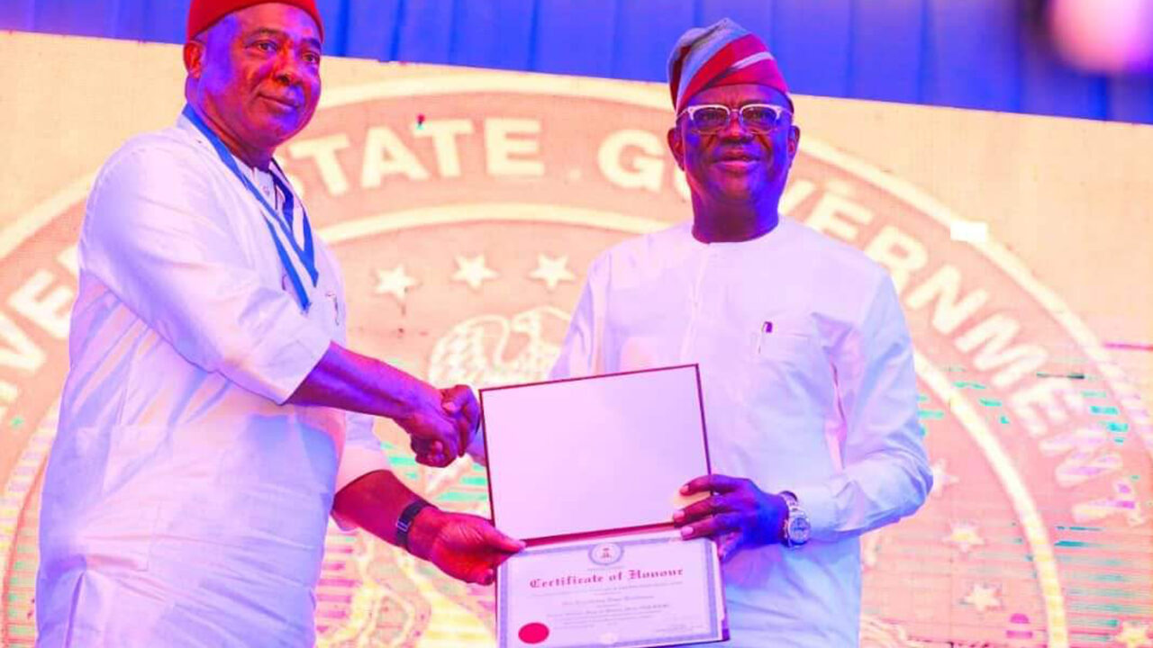 Wike confers River State’s highest honour on Uzodimma, El-Rufai, others