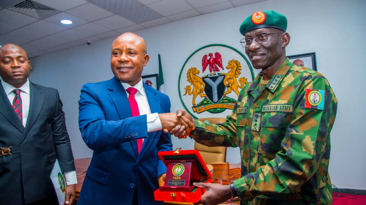 General Irabor Visits Enugu Govt, Vows Commitment To Internal Security