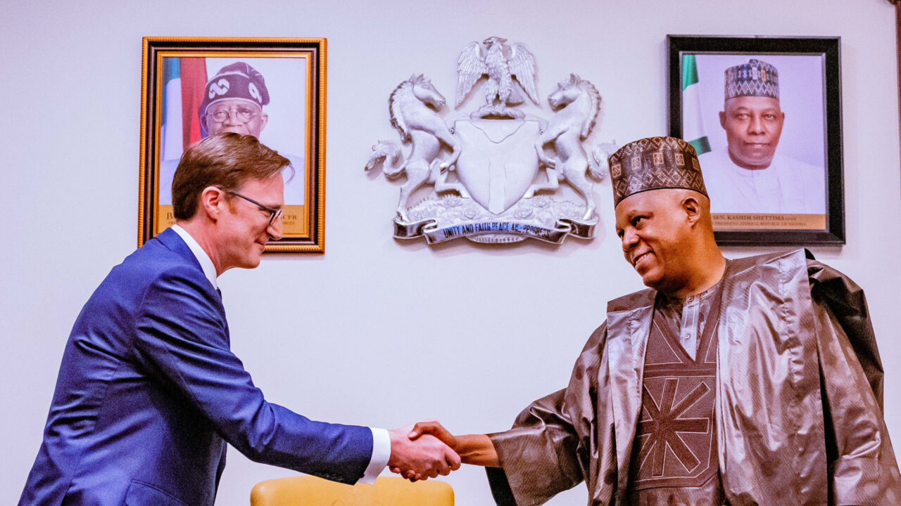 Shettima meets British High Commissioner, Montgomery, seeks stronger relations with UK
