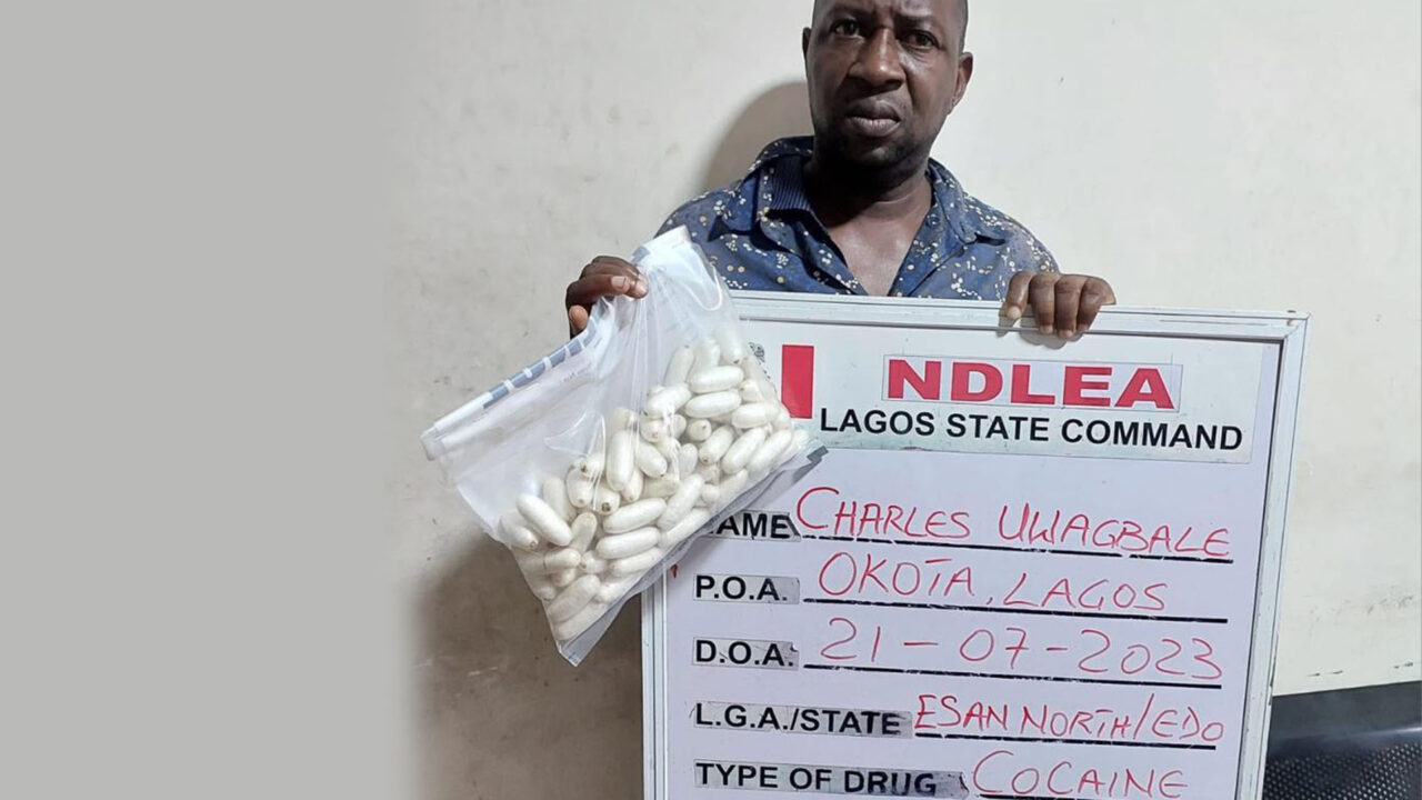 NDLEA Arrest Notorious Drug Kingpin In Lagos