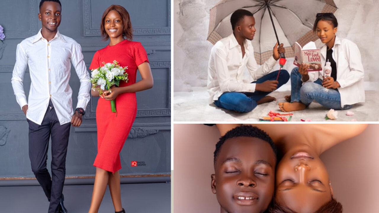 Watch viral pre-wedding photos of a teenage couple