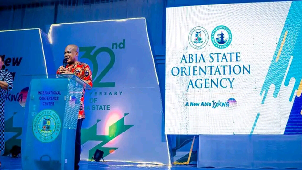 Gov. Otti inaugurates Abia State Orientation Agency to drive attitudinal change