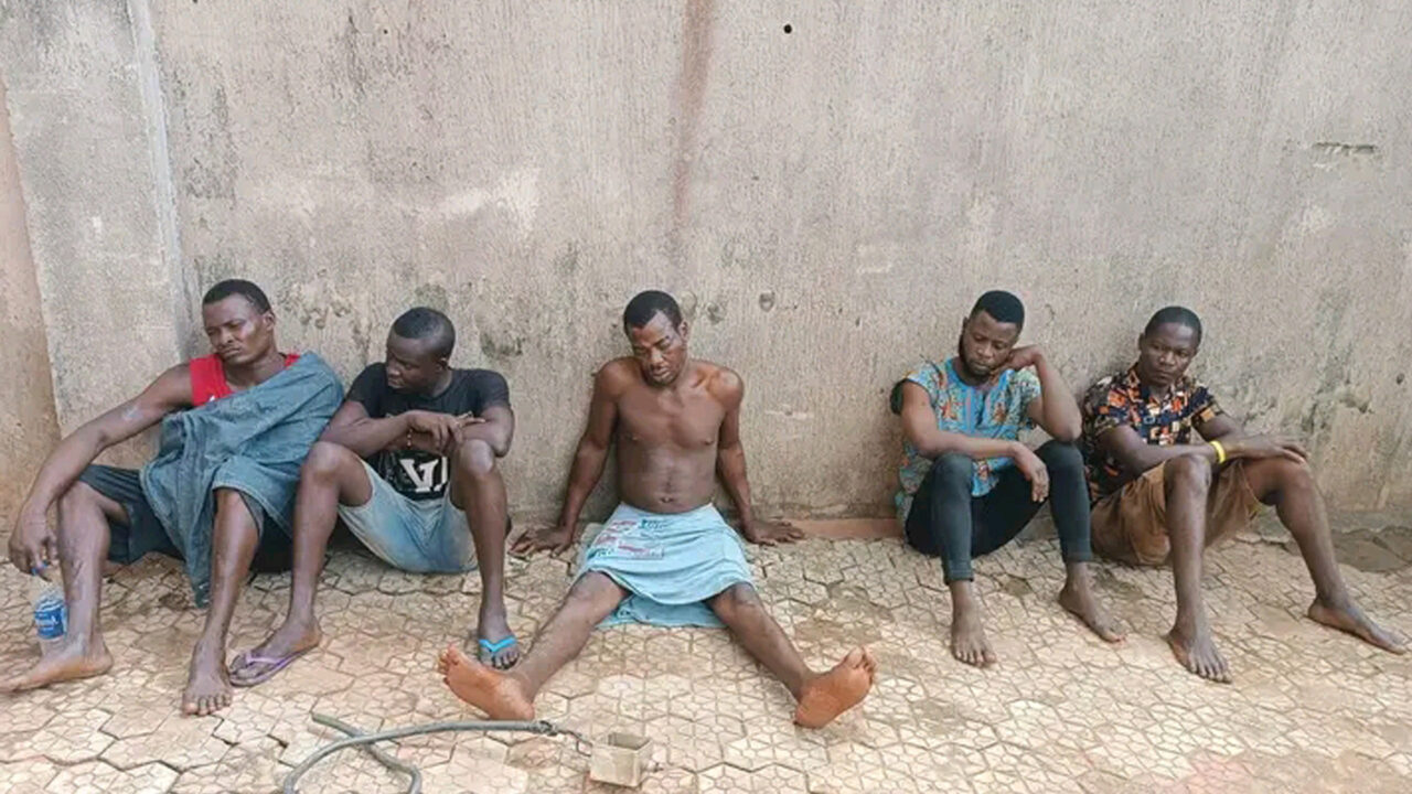 Anambra State Government Parades Suspected  Drug Trafficker, Others