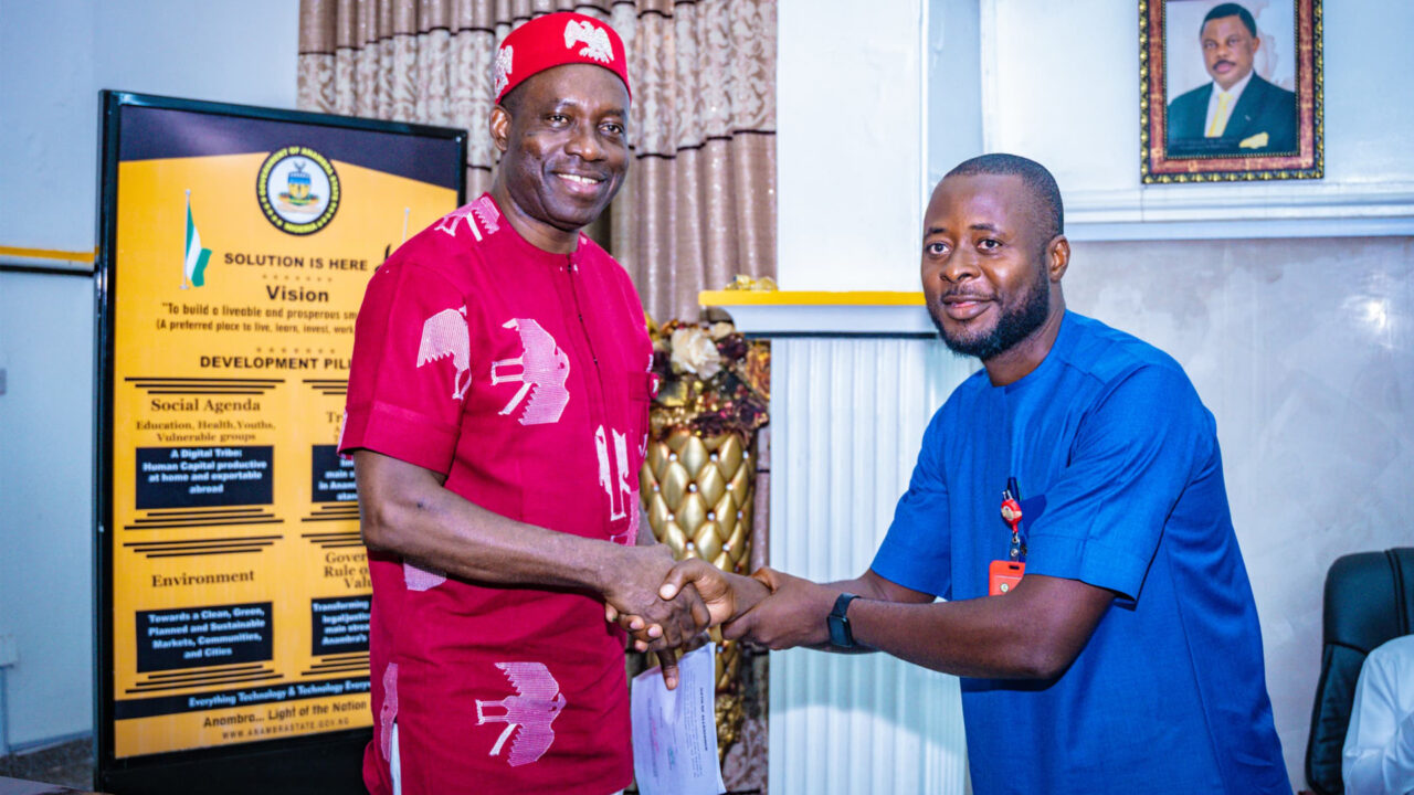 Governor Soludo swears in Okafor Izuchukwu Moses as finance commissioner