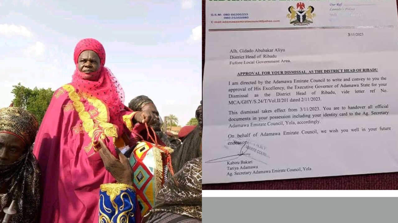 Adamawa Emirate Council Dismisses District Head