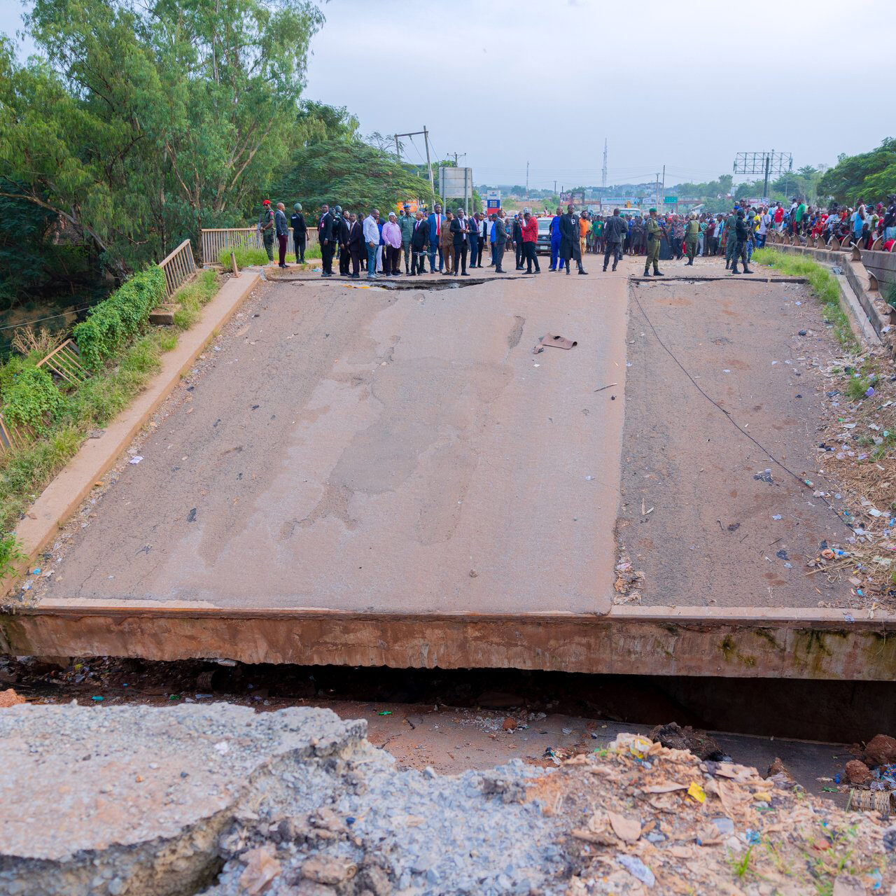 Feds Begins Reconstruction of Collapsed New Artisan Bridge