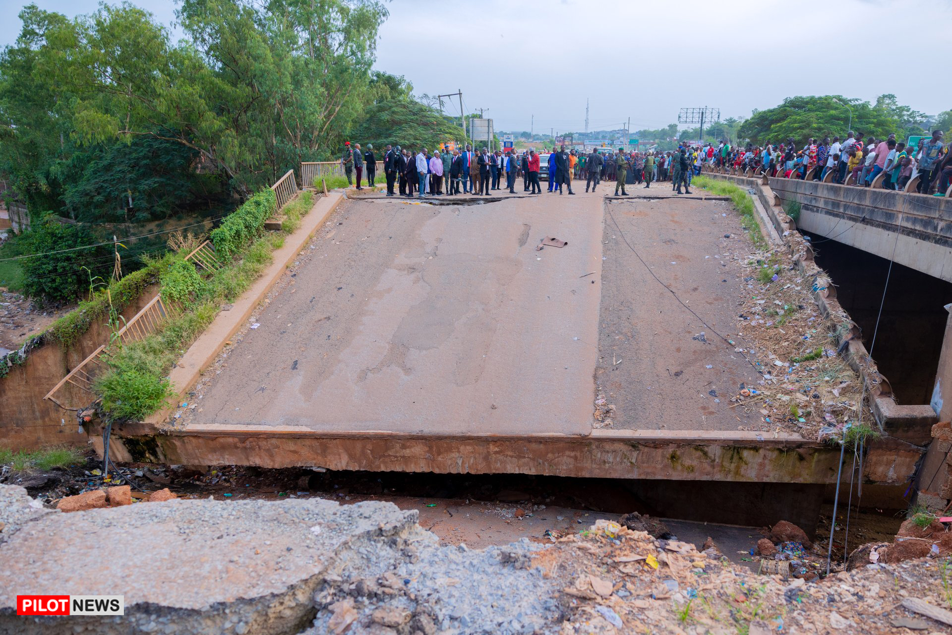 Feds Begins Reconstruction of Collapsed New Artisan Bridge