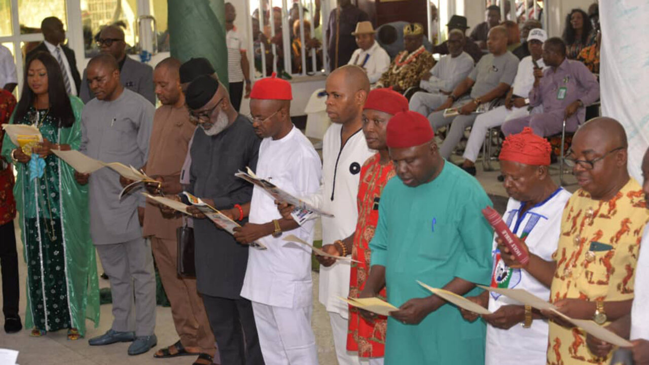 Abia: Otti inaugurates transition committee chairmen