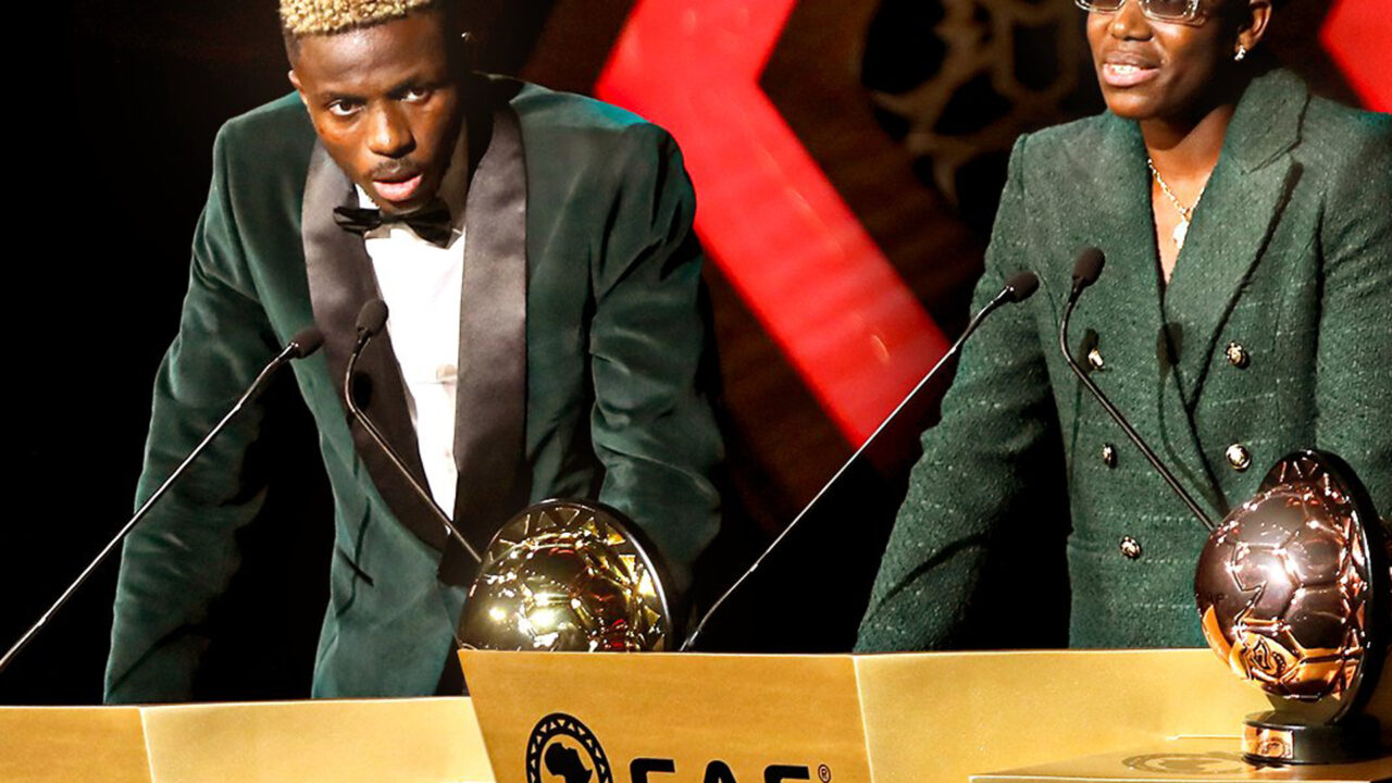 Nigeria sweeps 2023 CAF Awards as Osimhen, Oshoala emerge African best footballers