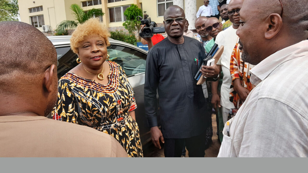 Prof. Kate Azuka Omenugha Resumes as Acting VC